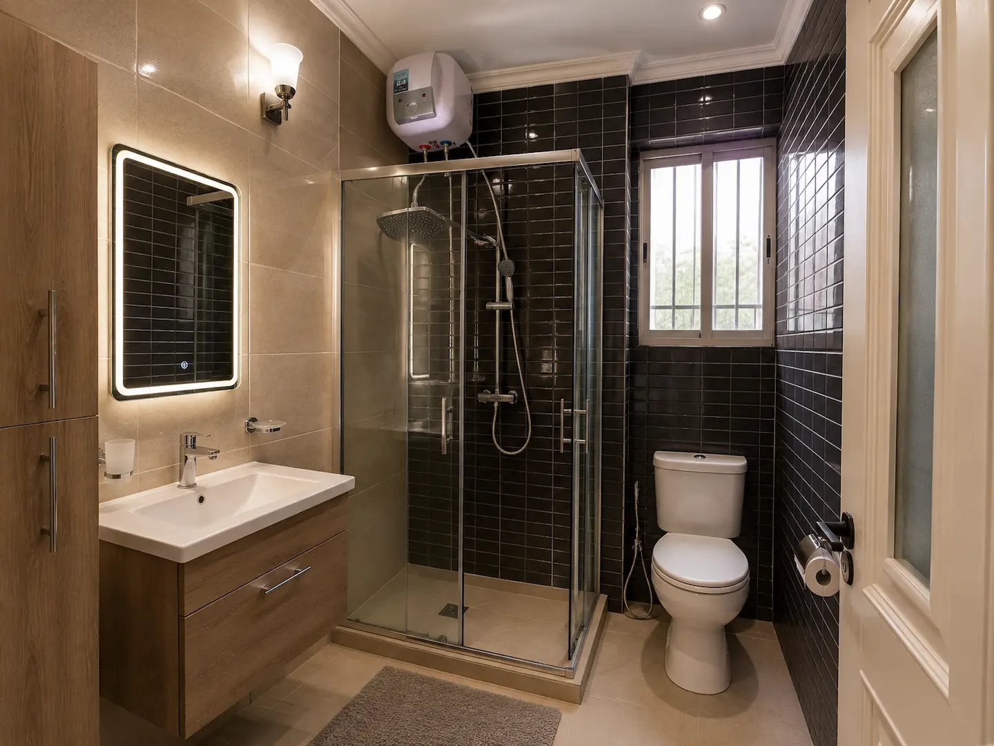 1-Bedroom & Living Room Serviced Apartment